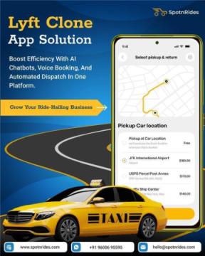 Launch Your Ride-Hailing Business with a Lyft Clone App