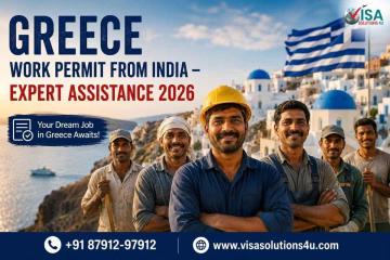 Greece Work Permit from India – Expert Assistance 2026