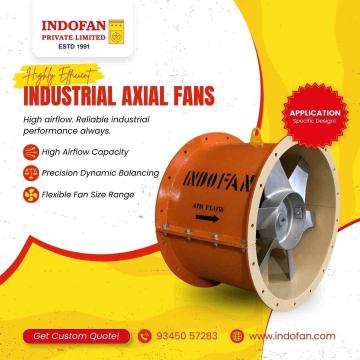 Trusted Axial Fan Manufacturers in India for Industrial Applications