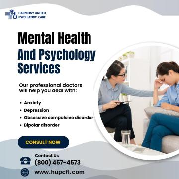 Best Mental Health Clinic in Fort Caroline, FL | Psychiatrist Center Near Me in Fort Caroline | hupc