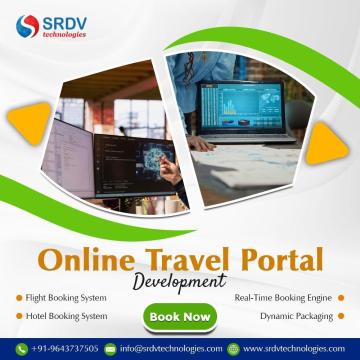 Online Travel Portal Development with SRDV Technologies