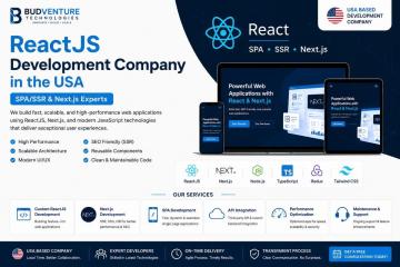 ReactJS Development Company in the USA | SPA/SSR & Next.js