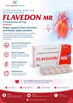 Flavedon MR for Heart Care | Online Generic Medicine