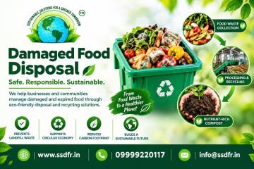 Best Damaged Food Disposal Services in India – Safe & Sustainable Solutions