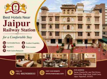 Best Hotels Near Jaipur Railway Station for a Comfortable Stay