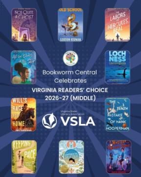 Bookworm Central Virginia Readers’ Choice