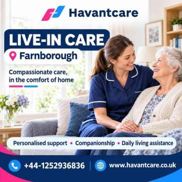 Live-In Care Farnborough | Trusted Home Care by Havantcare
