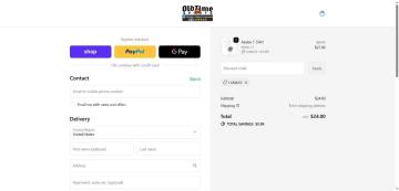 20% OFF Any Order on Old Time Sports