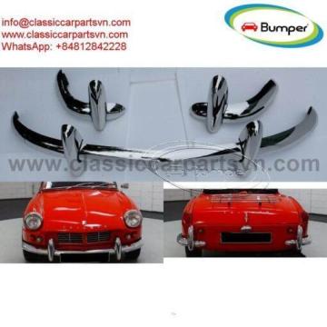 Triumph Spitfire MK1, MK2, GT6 MK) bumpers by stainless steel