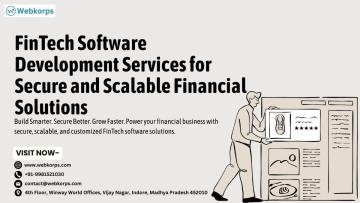 FinTech Software Development Services for Secure and Scalable Financial Solutions
