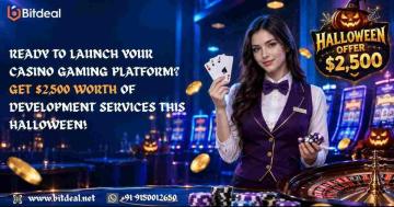 Ready to Launch Your Casino Gaming Platform? Get $2,500 Worth of Development Services This Halloween
