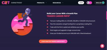 Earn2Trade: 50% OFF Sitewide All Evaluations