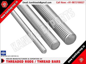 Threaded Rods & Bars, Hex Bolts, Hex Nuts Fasteners Strut Support Systems manufactures exporters Ind