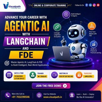Join the Free Demo – Agentic AI with LangChain & FDE