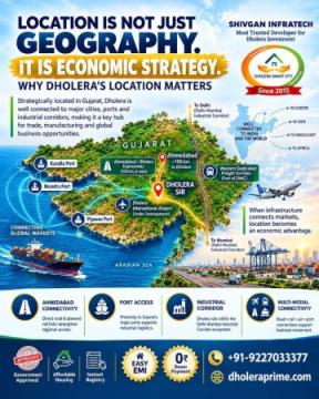 Plots In Dholera Smart City With Easy EMI