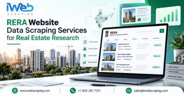 RERA Website Data Scraping Services for Real Estate Research