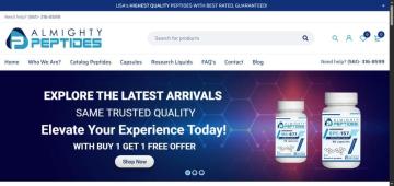 Almighty Peptides: 20% OFF Your Order With Code