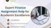Expert Finance Assignment Help for Academic Excellence