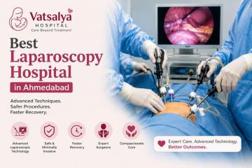 Best Laparoscopic Surgeon in Ahmedabad at Vatsalya Women’s Hospital