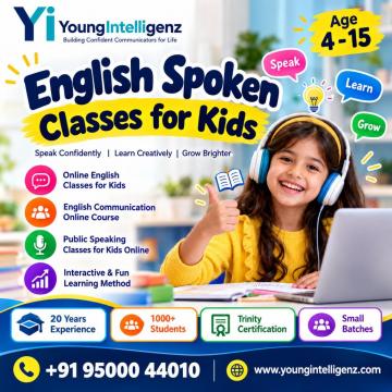 English Communication Classes Online for Kids and Adults