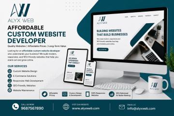 Affordable Custom Website Developer Services by ALYX WEB