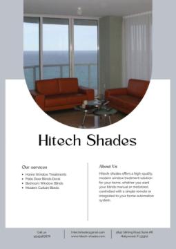Modern Window Treatment Fort Lauderdale