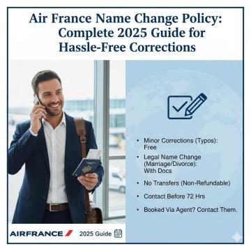 Air France Name Change Police | A Complete Guide 2026