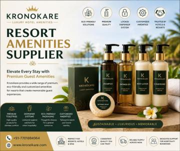 Resort amenities supplier | Kronokare