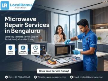 Your Microwave Deserves LocalRamu Services to Get It Fixed Right in Bengaluru