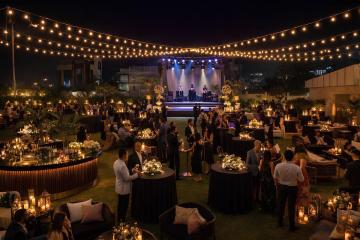 Outdoor Luxury Convention Hall in Hyderabad
