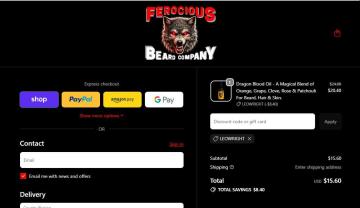 35% OFF All Sitewide At Ferocious Beard