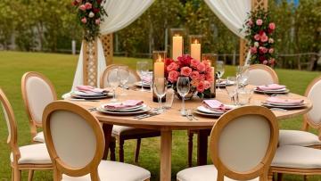 Outdoor Luxury Convention Hall in Hyderabad