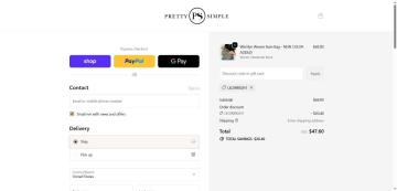 30% OFF Your Store-wide on Pretty Simple