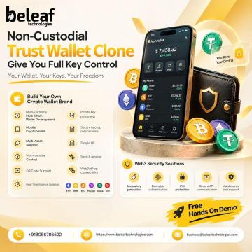 Non-Custodial Trust Wallet Clone: Give you Full Key Control