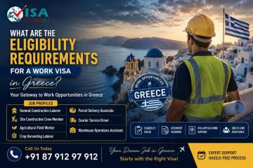 What Are the Eligibility Requirements for a Work Visa in Greece? | Visa Solutions 4u ✅