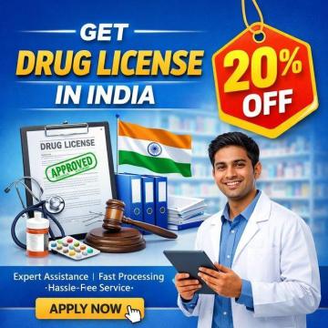 Apply Drug License in India with 20% OFF | LegalRaasta