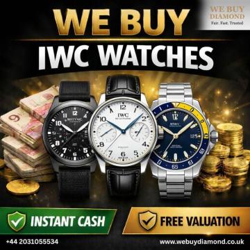 Sell Your IWC Watch for Instant Cash - Trusted Watch Buyers in London