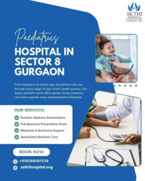 Paediatrics Hospital In Sector 8 Gurgaon