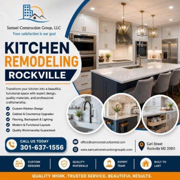 Upgrade Your Space with Kitchen Remodeling Rockville Experts