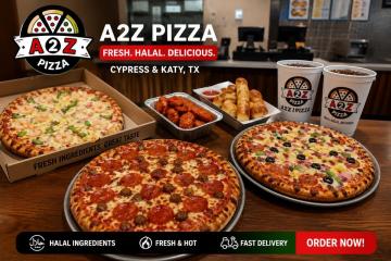 A2Z Pizza | Fresh Pizza Delivery & Catering in Cypress, TX