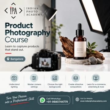 product photography course in Bangalore