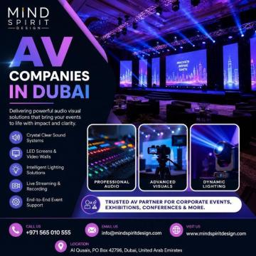 Professional AV Companies in Dubai for Premium Event Solutions
