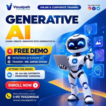 Join Generative AI Online Training Free Demo - October 10th