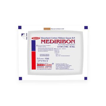 Buy Sterile Cotton Ribbon Gauze – Mediribon | Medicare Hygiene