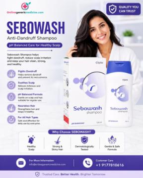 Sebowash Shampoo (Fluocinolone) 100ml & 125ml Care Formula Onlinegenericmedicine