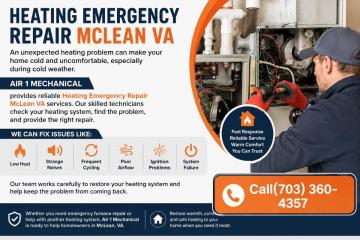 Heating Emergency Repair Mclean VA