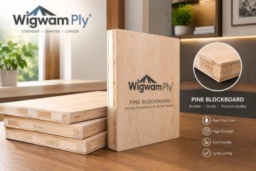 Pine Block Board by Wigwam Ply | Strong, Durable Blockboard