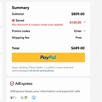 Big! Up to $120 OFF All Orders - AliExpress June Special