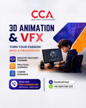 CCA - Animation & VFX Courses