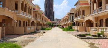 In which society is the Touchstone 4 duplex villa in Noida Extension available?